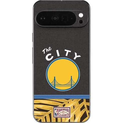 NBA Golden State Warriors Retro Palms Pixel 9 Pro XL Skin